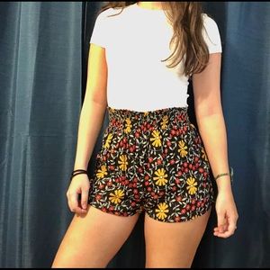 Out From Under floral shorts